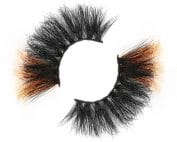 Orange and Black Lashes CM04
