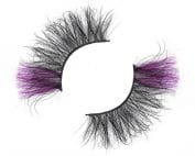 Purple and Black Lashes CM11